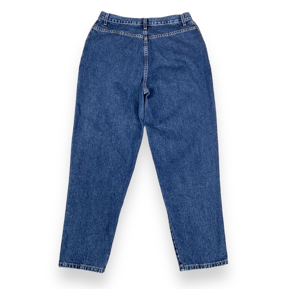French Dressing Womens 16P 31x29 Blue Vintage High Rise Tapered Jeans Cotton EUC - Picture 4 of 16